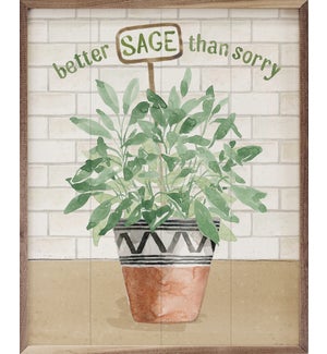 Herb Garden V Sage By Beth Grove
